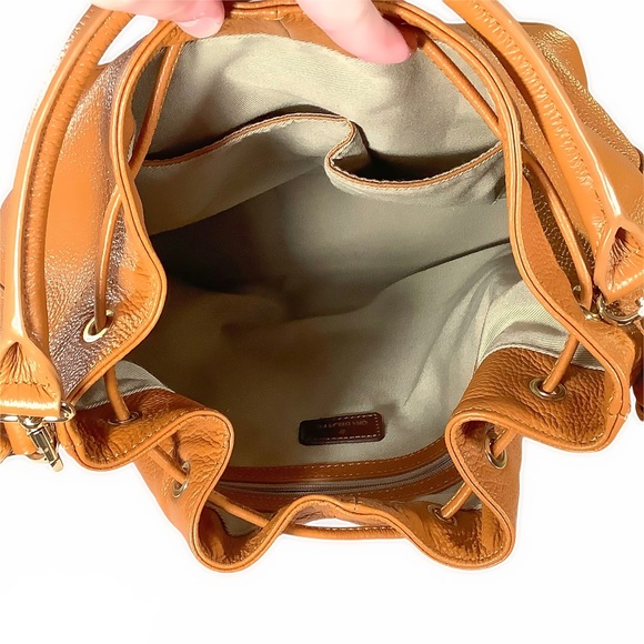 🎉HP🎉 ORA DELPHINE Tan Leather Hobo Bag👜 - Picture 7 of 8